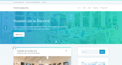 Desktop Screenshot of hotel-laracona.com